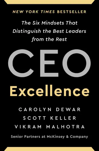 CEO Excellence by Carolyn Dewar, Scott Keller, and Vikram Malhotra, book cover