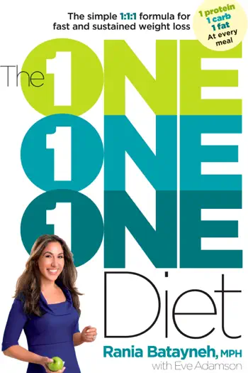 The One One One Diet by Rania Batayneh & Eve Adamson, book cover