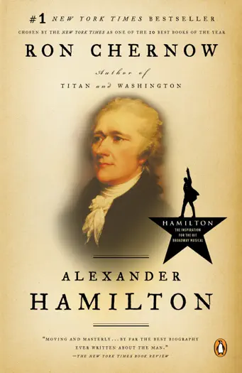 Alexander Hamilton by Ron Chernow, book cover