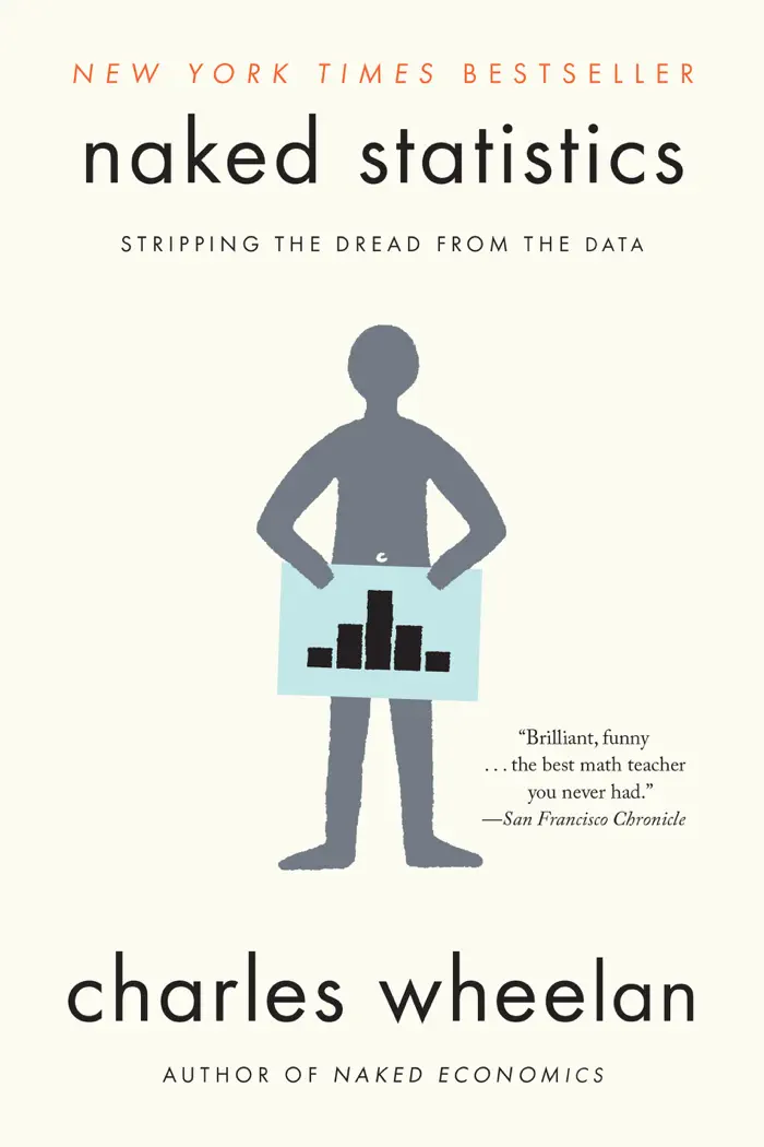 Naked Statistics by Charles Wheelan, book cover