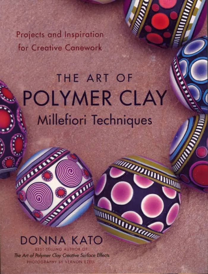 The Art of Polymer Clay Millefiori Techniques by Donna Kato & Vernon Ezell, book cover