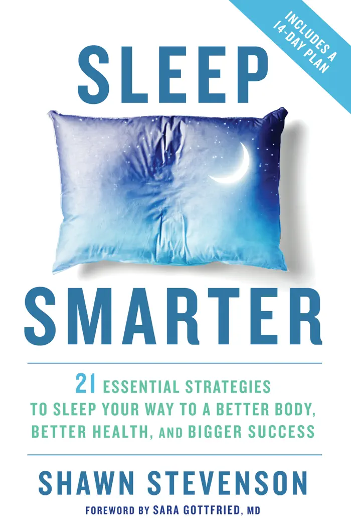 Sleep Smarter by Shawn Stevenson, book cover