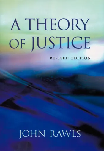 A Theory of Justice by John Rawls, book cover