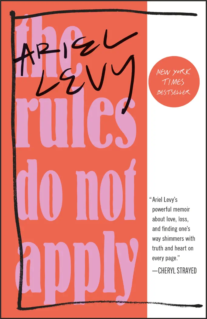 The Rules Do Not Apply by Ariel Levy, book cover