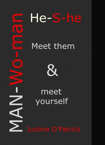 MAN-Wo-man by Justine O'Patrick, book cover