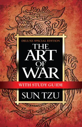 The Art of War with Study Guide by Sun Tsu, book cover