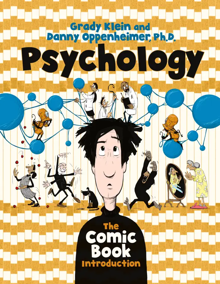 Psychology: The Comic Book Introduction by Danny Oppenheimer PhD, book cover
