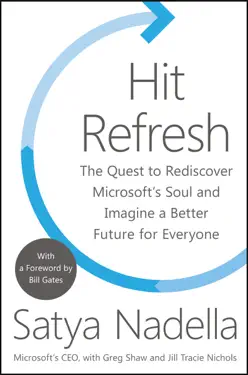 Hit Refresh by Satya Nadella, book cover