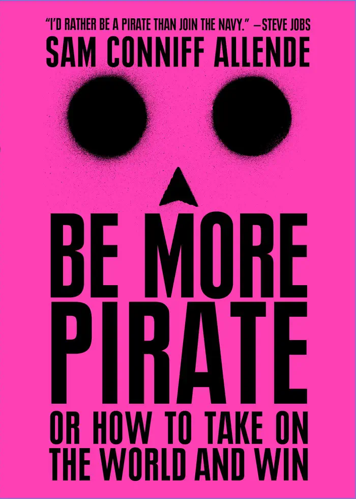 Be More Pirate by Sam Conniff Allende, book cover