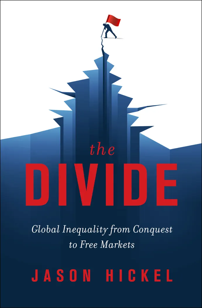 The Divide by Jason Hickel, book cover