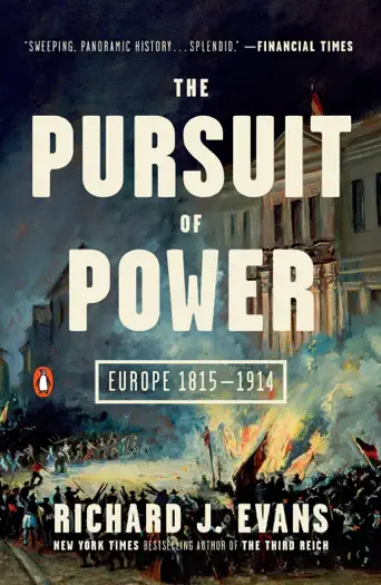 The Pursuit of Power by Richard J. Evans, book cover