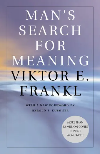 Man's Search for Meaning by Viktor E. Frankl, book cover