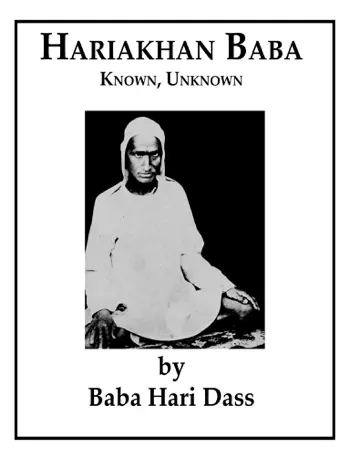 Hariakhan Baba by Baba Hari Dass, book cover