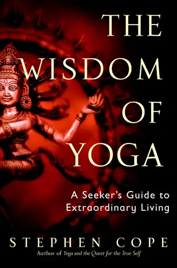 The Wisdom of Yoga by Stephen Cope, book cover