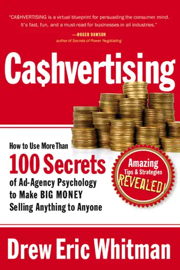 Ca$hvertising by Drew Eric Whitman, book cover