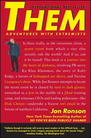 Them by Jon Ronson, book cover