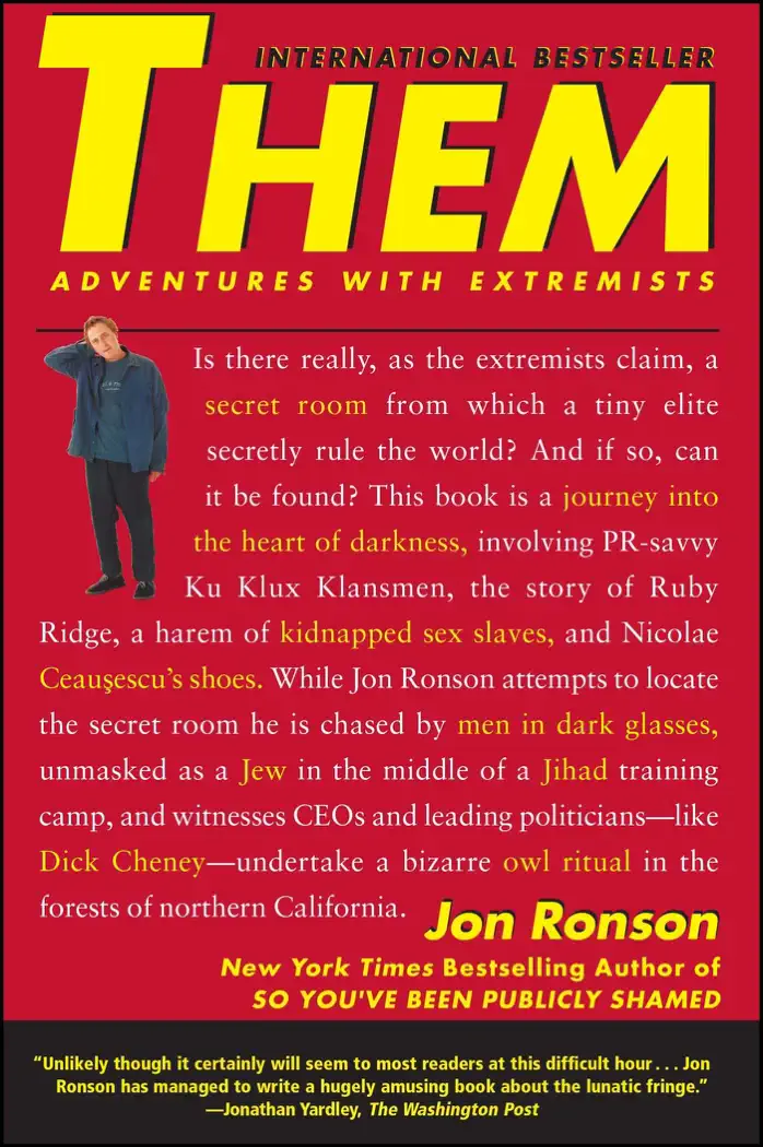 Them by Jon Ronson, book cover