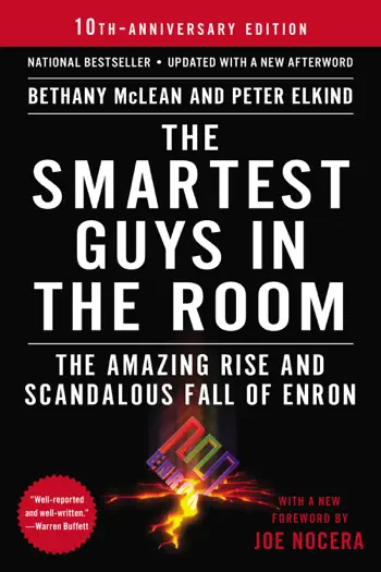 The Smartest Guys in the Room by Bethany McLean and Peter Elkind, book cover