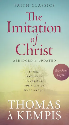 The Imitation of Christ by Thomas à Kempis, book cover
