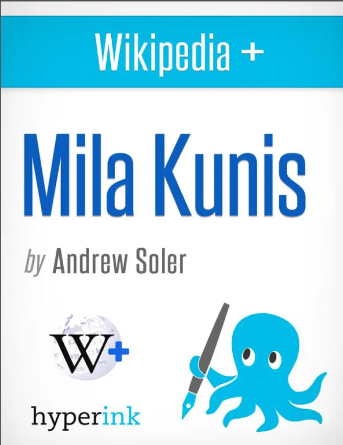 Mila Kunis: A Biography by Andrew Soler, book cover