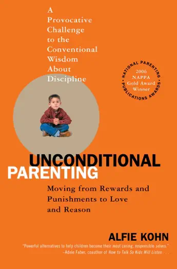 Unconditional Parenting by Alfie Kohn, book cover