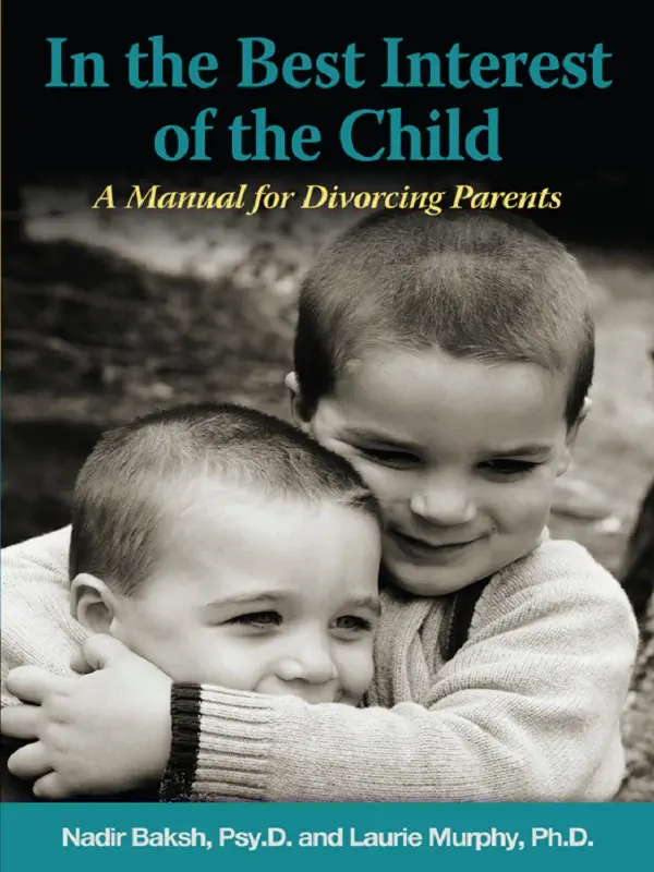 In the Best Interest of the Child by Nadir Baksh & Laurie Murphy, book cover