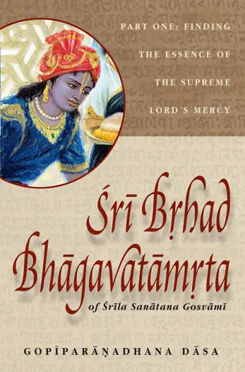 Sri Brhad-bhagavatamrta by Gopiparanadhana Dasa, book cover