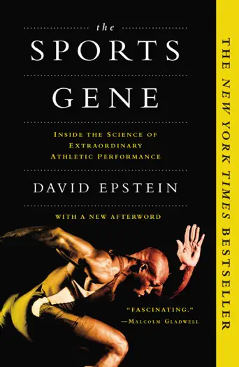 The Sports Gene by David Epstein, book cover