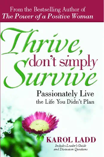 Thrive, Don't Simply Survive by Karol Ladd, book cover