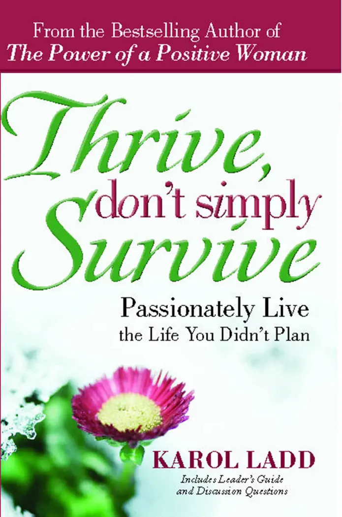Thrive, Don't Simply Survive by Karol Ladd, book cover