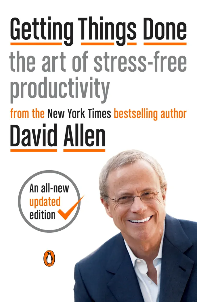 Getting Things Done by David Allen, book cover