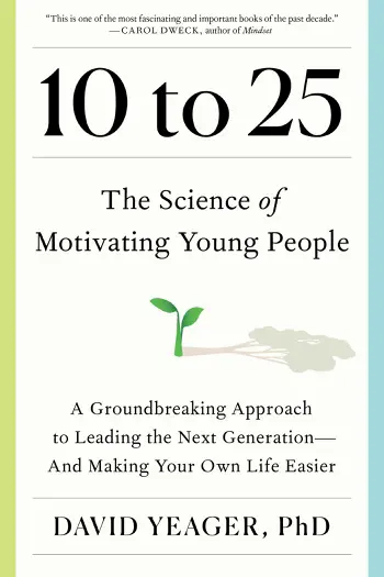 10 to 25 by David Yeager, book cover