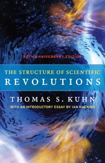 The Structure Of Scientific Revolutions by Thomas Kuhn, book cover