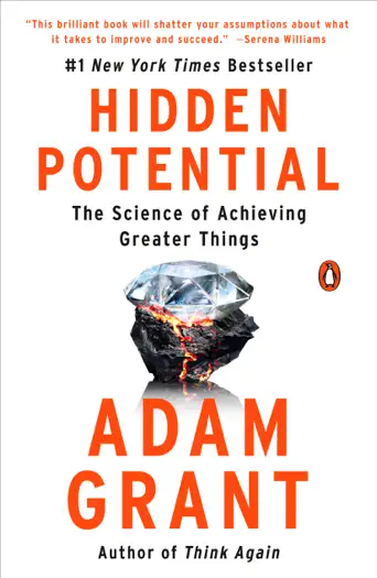 Hidden Potential by Adam Grant, book cover