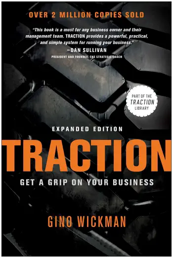 Traction by Gino Wickman, book cover