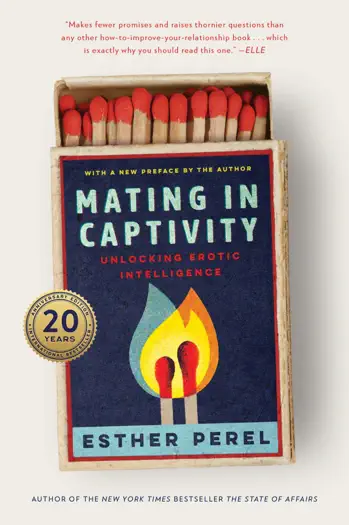 Mating in Captivity by Esther Perel, book cover