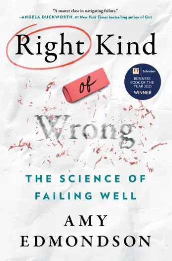 Right Kind of Wrong by Amy Edmondson, book cover