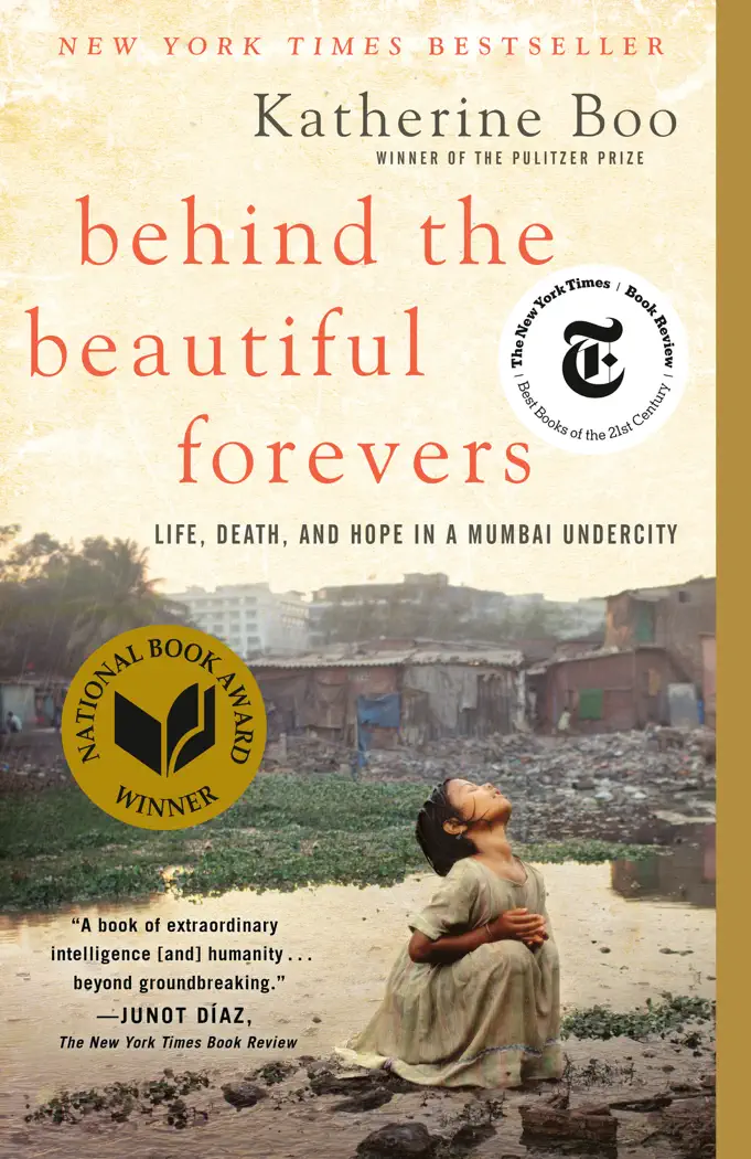Behind The Beautiful Forevers by Katherine Boo, book cover