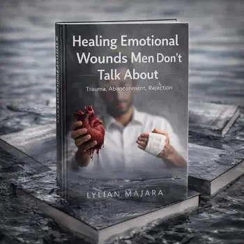 Healing emotional wounds men don't talk about by Tiisetso Lylian Majara, book cover
