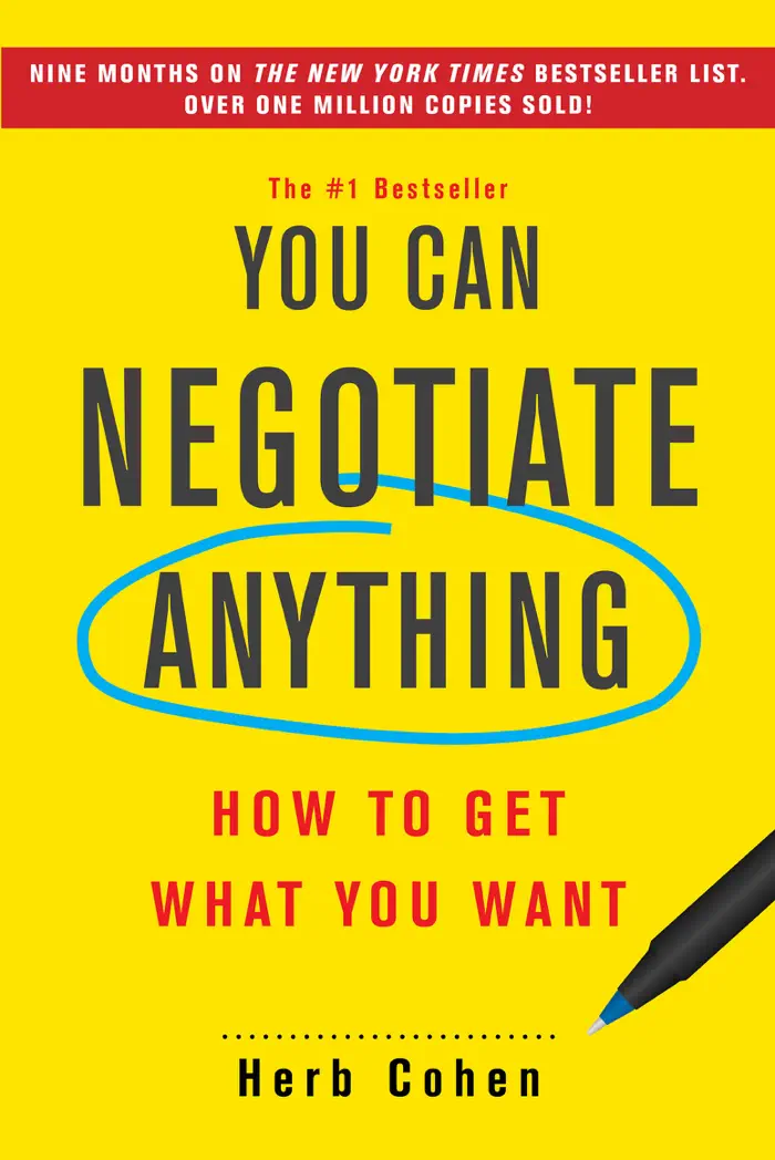 You Can Negotiate Anything by Herb Cohen, book cover