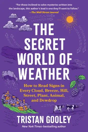 The Secret World of Weather by Tristan Gooley, book cover