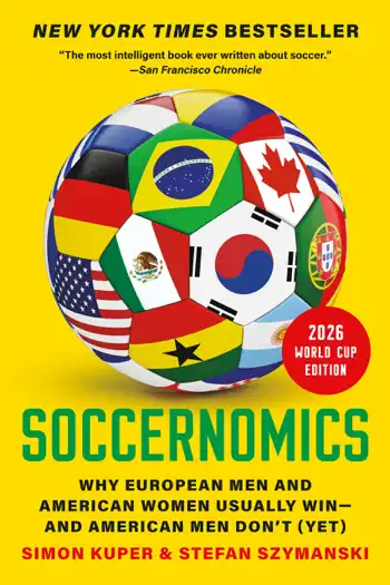 Soccernomics by Simon Kuper & Stefan Szymanski, book cover