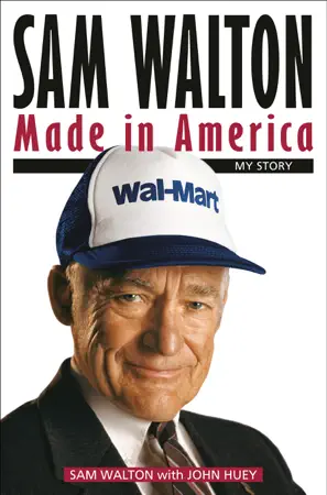 Sam Walton: Made in America by Sam Walton, book cover