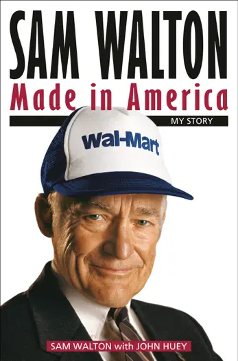 Sam Walton: Made in America by Sam Walton, book cover