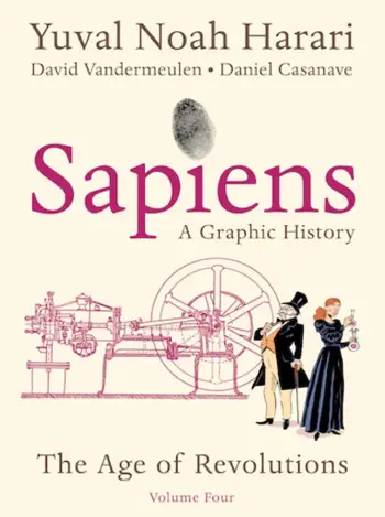 Sapiens by Yuval Noah Harari, book cover