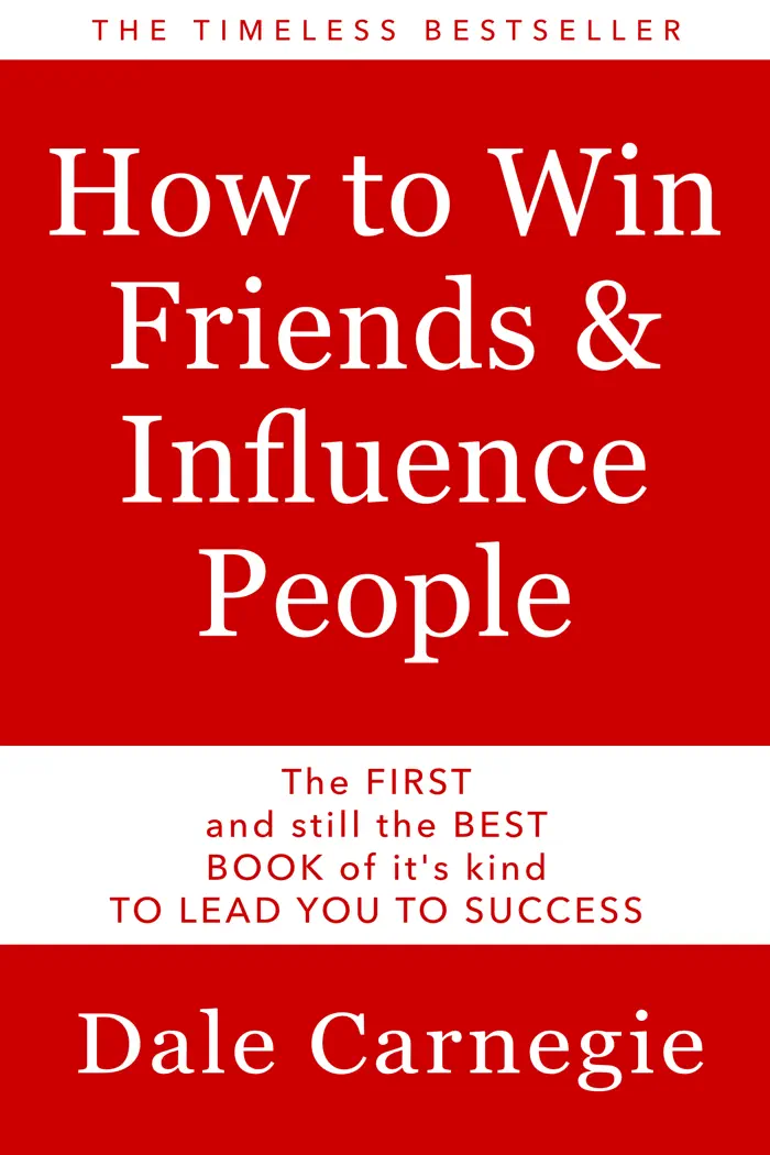 How to Win Friends & Influence People by Dale Carnegie, book cover