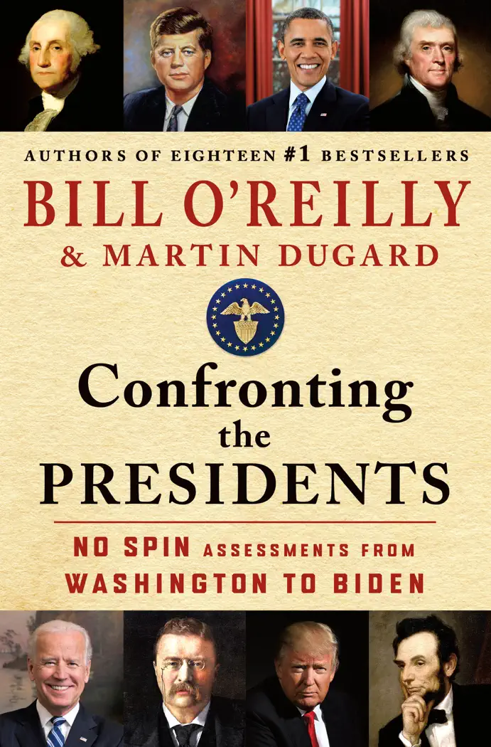 Confronting the Presidents by Bill O'Reilly and Martin Dugard, book cover