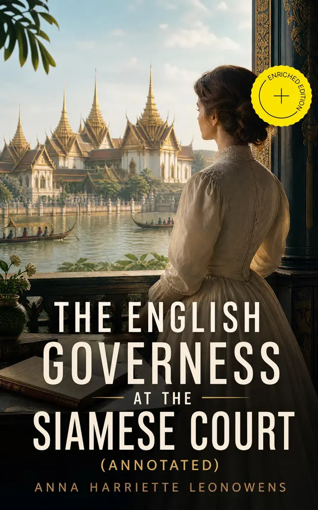 The English Governess at the Siamese Court (Annotated) by Anna Harriette Leonowens & e-artnow, book cover