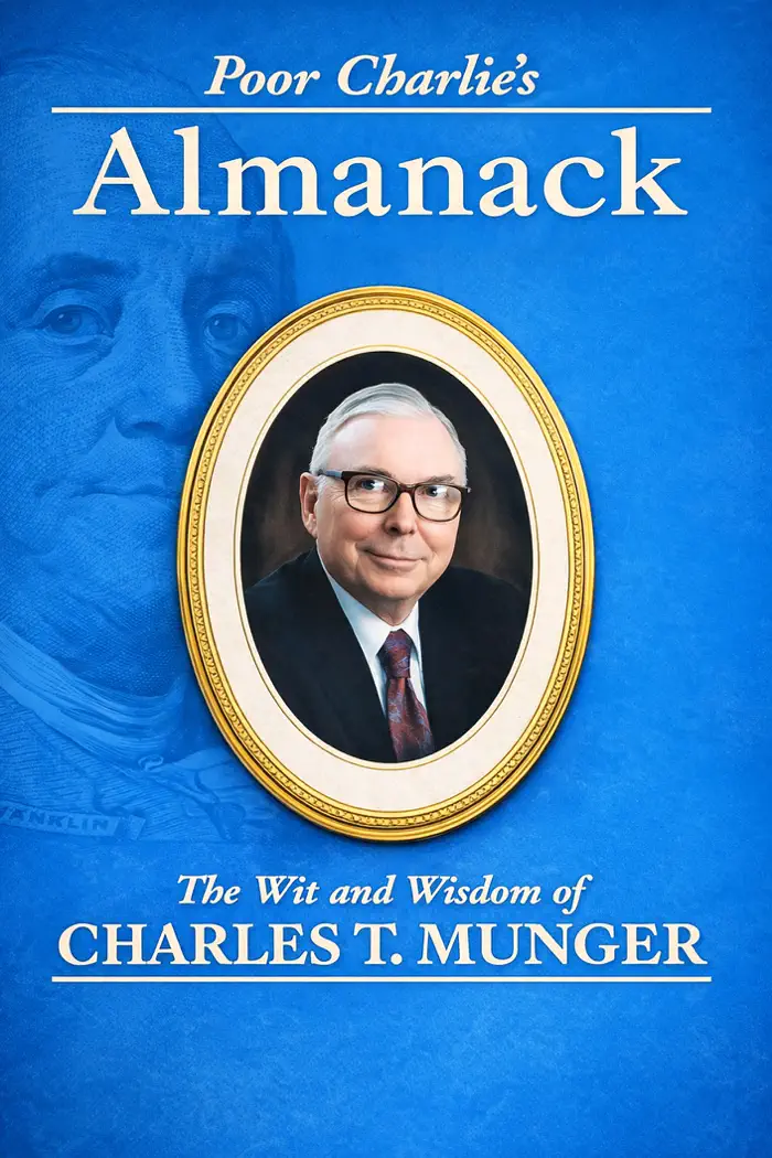 Poor Charlie’s Almanack: The Essential Wit and Wisdom of Charles T. Munger by Charlie Munger, book cover