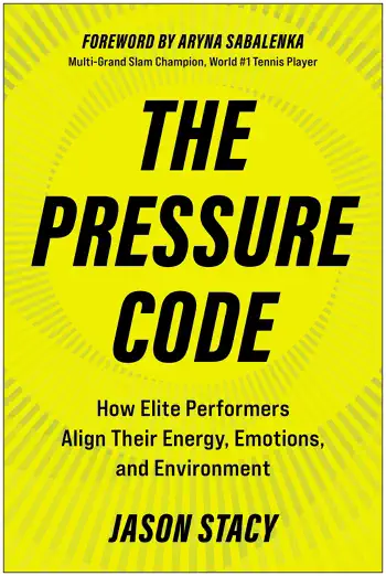 The Pressure Code by Jason Stacy & Aryna Sabalenka, book cover